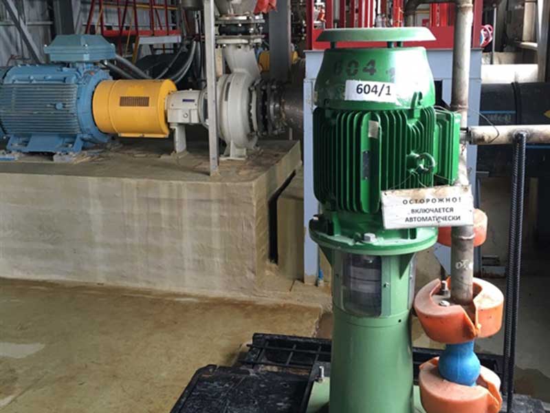 Caustic Pump BTSKK Kyzylkum Uranium Mine 3 - Tecnium