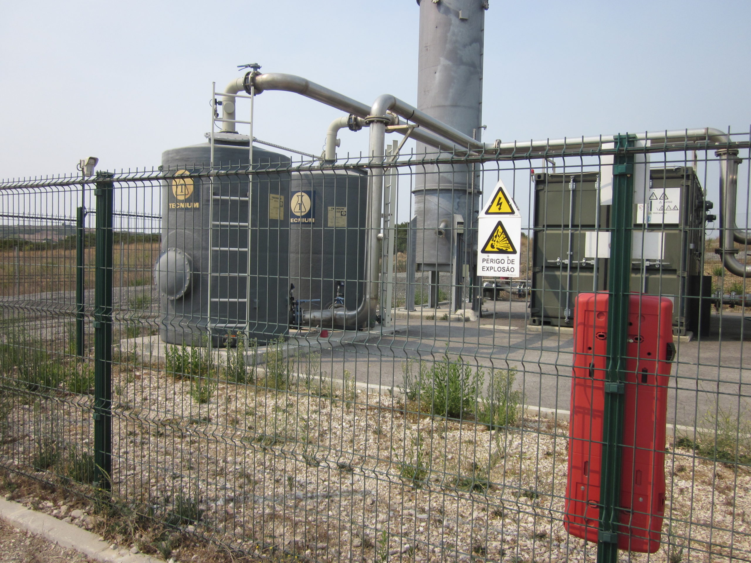 Активированный уголь на биогазовой установке
