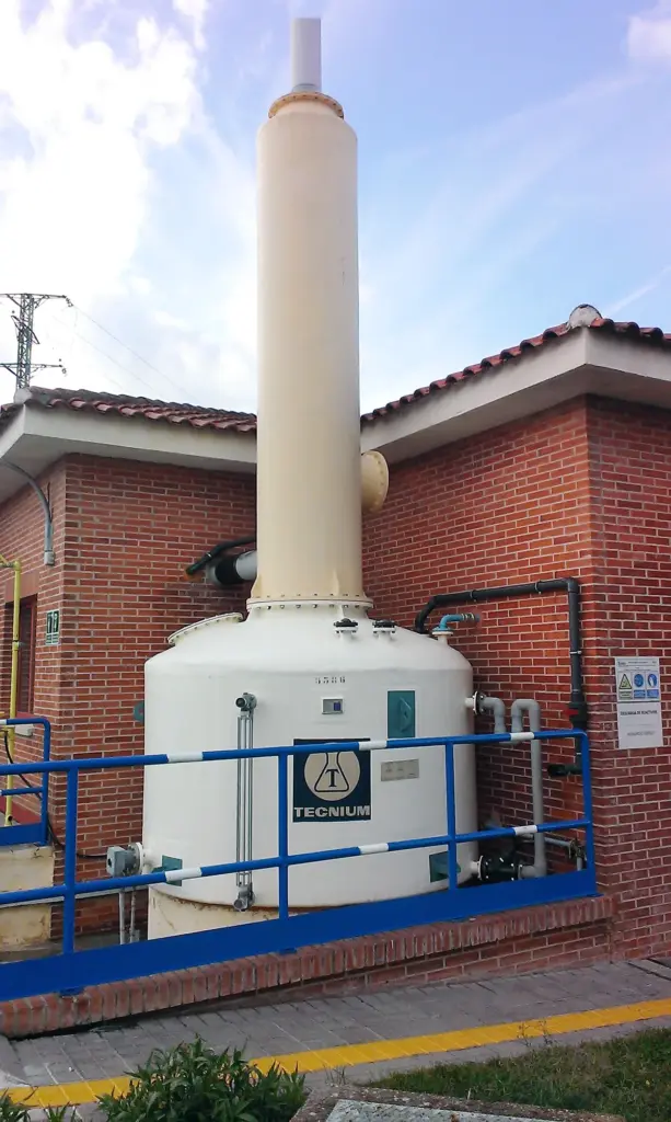 planta potabilizadora con equipos TECNIUM
