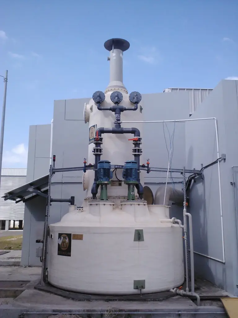sistema TECNIUM-CHEM en planta potabilizadora