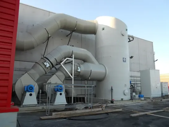 planta RSU / TMB con sistemas de captación y tratamiento de aire TECNIUM
