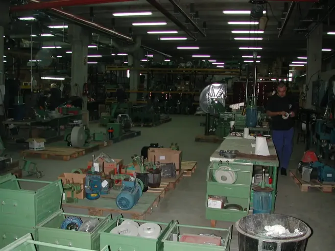 The machine shop today