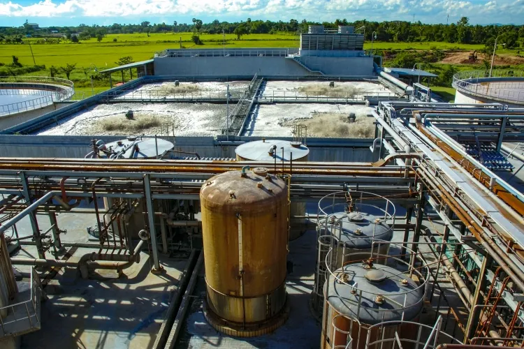 usine de traitement des eaux usées - Tecnium